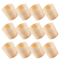 OUNONA 50 Pcs Wooden Cup Dispenser for Coffee Mugs and Tea Cups, Travel Beige Holder Organizer