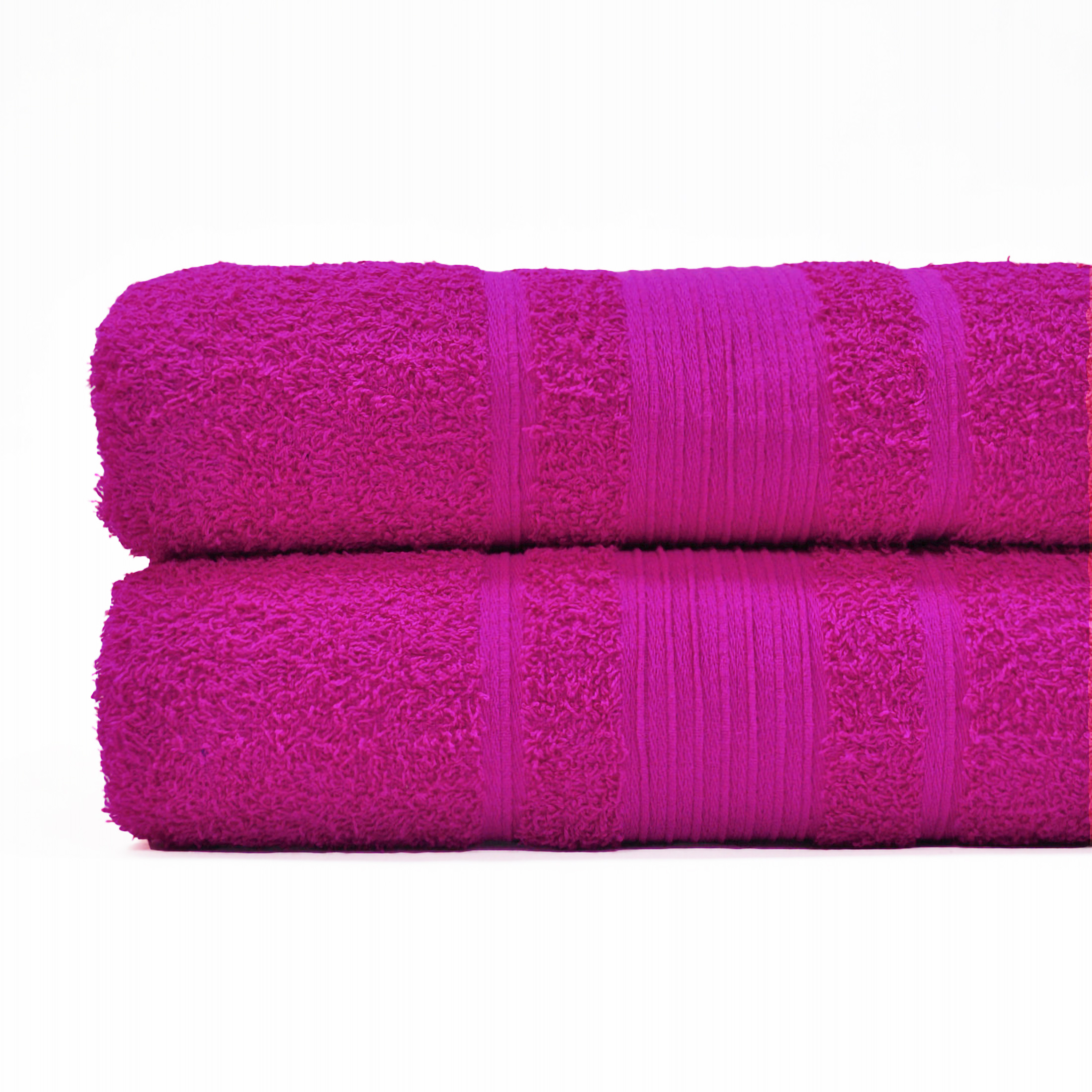 KSA Bendita Body Bath Towel Cotton Magenta 27" x 52"