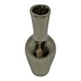 thumbnail image 2 of Bergamo Art 12 Inch Tall Decorative Handmade Aluminum Bottle Flower Vase, 2 of 5