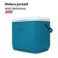 thumbnail image 2 of Hielera Coleman 30qt 28 Litros Para 25 Latas Tapa Portavasos multicolor Coleman 2160830, 2 of 7