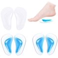thumbnail image 1 of Kit de soporte de arco plano de 3 pares para pies planos, fascitis plantar, almohadillas de arco alto, 1 of 3