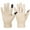 White, variant on BadPiggies Women's Touchscreen Texting Leather Gloves with Fleece Lining Winter Warm Driving Gloves (Black)