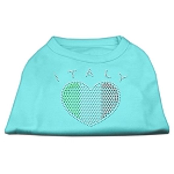 Pet Dog Cat Shirt Rhinestone, "Italy"