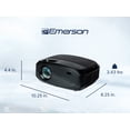 thumbnail image 3 of Emerson EVP-3002C 210″ Home Theater LCD Projector Combo, Black, 3 of 12