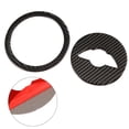 thumbnail image 4 of BOROCO Adhesivo para Volante, Fibra De Carbono, Adhesivo para Volante De Coche, Cubierta Recortada, Ajuste para Mini Cooper Clubman(#1+2), 4 of 5