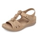 thumbnail image 1 of Sandalias con cuña SHIBEVER para mujer, talla 8, color caqui, 1 of 6