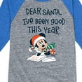 thumbnail image 3 of Disney - Ive Been Good - Toddler & Youth Raglan Graphic T-Shirt, 3 of 4