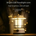 thumbnail image 3 of Lámpara solar retro recargable de modo de espera ultralargo, lámpara multifuncional para acampar al aire libre, lámpara de iluminación LED para exteriores, 3 of 6