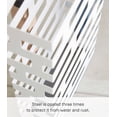 thumbnail image 5 of Yamazaki Home Umbrella Stand - Two Styles, White, Steel, Rectangle,  Holds 8 umbrellas, No Assembly, 5 of 7