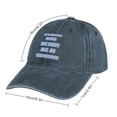 thumbnail image 2 of It's Weird Being The Same Old People Navy Hat Adjustable Funny Fashion Unisex Baseball Cap for Men Women, 2 of 7