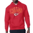 thumbnail image 3 of Men's Starter Red Kansas City Chiefs Team Track Graphic Pullover Hoodie, 3 of 3