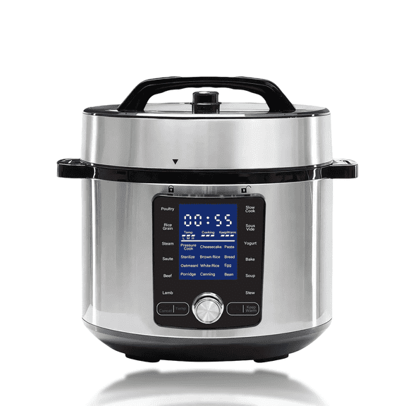 Beddle Electric Pressure Cooker 6 Quart Instant Cooker Multi-Function Rice Cooker, Slow Cooker, Steamer & Stainless Steel Pot