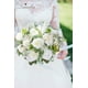 thumbnail image 5 of Ramo de boda de seda blanca Serwalin con flores artificiales, 5 of 7