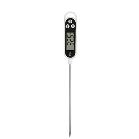 

WSSEY Meat Thermometer Food Thermometer Digital Meat Cooking Thermometer Instant Read Long Probe Auto Off Kitchen Thermometers for BBQ Meat Sugar Milk Water M65