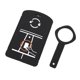 thumbnail image 4 of Funda protectora de silicona resistente al calor para tarjetas de llave de coche, suave y resistente, de repuesto para Tesla Model Y Model 3, 4 of 10
