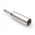 thumbnail image 3 of Deyuer 3 Pin XLR Male to 1/4 Inch Stereo Cable Microphone Mic Plug Connector Adapter,1#, 3 of 7