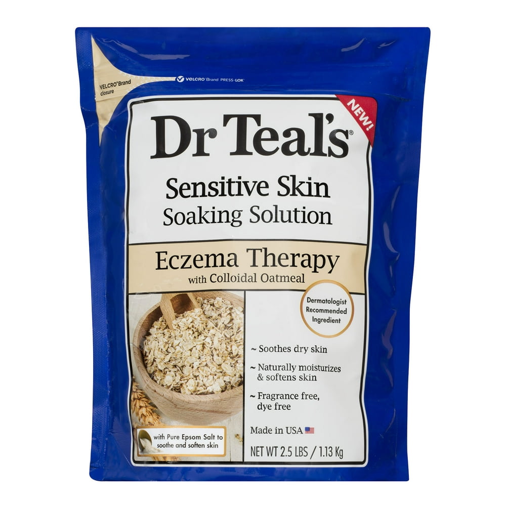 Dr Teal's Eczema Epsom Salt, 2.5lb