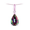 thumbnail image 3 of Star K� Rainbow Mystic Topaz Drop Pear Shaped Pendant Necklace, 3 of 9
