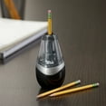 Westcott Ipoint Orbit Battery Pencil Sharpener, Black