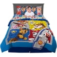 thumbnail image 1 of Nickelodeon Paw Patrol Super Soft Kids Bedding Set, 6 Piece Full Size, Includes Grey Leap Into Action Throw, 1 of 5