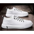thumbnail image 2 of Sneakers for Men Shoes for Men Mens White Sneakers Steel Toe Shoes for Men Lightweight, 2 of 11