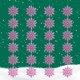 thumbnail image 4 of Copos Nieve Brillantes 10 Cm 24 Piezas Copos Nieve para Y Adultos (rosa), 4 of 9