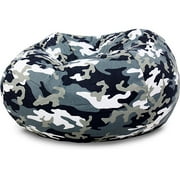 Classic Twill Bean Bag, Gray Camouflage