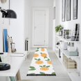 thumbnail image 4 of Yayeee Runner Rug for Bedroom 2'x6' Machine Washable Hallway Non Slip Mat, Orange, 4 of 8