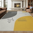 thumbnail image 6 of 6'x9' kitchen carpet runner non slip carpet pad abstract area rug area rug fluffy dining area rug, 6 of 10
