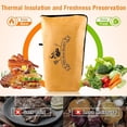 thumbnail image 4 of Brisket Blanket BBQ Meat Resting Bag 21in, Insulated BBQ Blanket for Brisket, BBQ Resting Bag for Smoked Meat, Leakproof Brisket Resting Bag for Brisket, Pork Shoulder & Turkey, 4 of 14