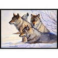 thumbnail image 1 of Carolines Treasures FMF0007MAT Wolves by Mollie Field Indoor or Outdoor Mat- 18 x 27, 1 of 4