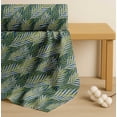 thumbnail image 4 of Soimoi Green Cotton Poplin Fabric Leaves Leaves Print Fabric by the Yard 56 Inch Wide, 4 of 7