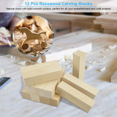 36X Whittling and Carving Wood Blocks Unfinished Wood Blocks Basswood