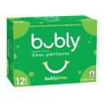 thumbnail image 4 of Bubly Lime Sparkling Water, 355ml cans, pack of 12, 4 of 10