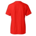 thumbnail image 5 of YMNXA Womens T Shirts Soccer Summer Turkey Graphic Print Short Sleeve Round Neck Fashion Breathable Soft Tee Top For Everyday Wear,Red,L, 5 of 5