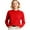 Red #008, variant on Godokuleh Sweaters for Women Cozy Crew Neck Long Sleeve Pullover Tops Sweaters Y2k Soft Lightweight Knit Sweater 2025 Pink S
