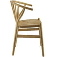 thumbnail image 2 of Modway Flourish Spindle Wood Dining Side Chair in Natural, 2 of 6