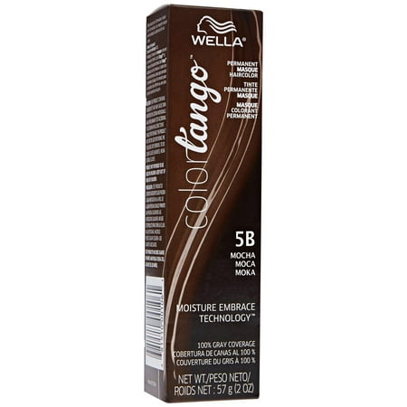 5B Mocha Permanent Masque Hair Color 5B Mocha, Thick masque consistency that stays in place for a no-drip application By
