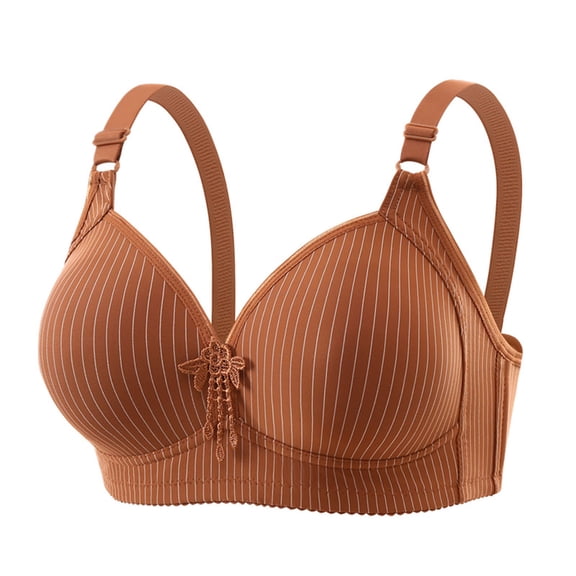 Womens Everyday Bras, Seamless Wireless Bra for Women with Support - No Underwire Full Coverage Push Up Comfort Bras - Back Fat Smoothing Bralettes S-XL