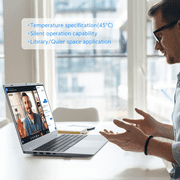 RNRUO 15.6 Laptop with Windows 11, 16GB RAM 512GB SSD, FHD Screen Full Size Keyboard, Office 2024 Included, Portable Laptop for Students and Home Use, Silver