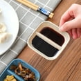 thumbnail image 3 of 4PCS Wheat Straw 2 Holder Small Plates Food Snack Dish Sauce Food Container, 3 of 10