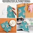 thumbnail image 5 of Coolnut Kitchen Dish & Tea Towel Beigen Flowers Reusable Cloths for Cooking and Drying Dishes for Home Kitchen Cleaning, 28x18in-6 PCS, 5 of 5