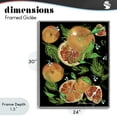 thumbnail image 4 of Stupell Industries Farmhouse Grapefruit & Ferns Medley Gray Framed Giclee Art, 24 x 30, by Susan Lugar, 4 of 8