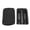 Black, variant on NFTIGB Camping Stool Folding Aluminum Alloy Oxford Cloth Lightweight 330.7lb Load Bearing Height Adjustable with Storage Bag Fishing Stool for Outdoor Black