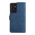 thumbnail image 6 of Feishell for Samsung Galaxy S21 Ultra 6.8 inch Zipper Wallet Case with Wrist Strap & Shoulder Strap,Premium PU Leather Magnetic Clasp Flip Holder Card Slots Crossbody Phone Case for Women Men,Blue, 6 of 18