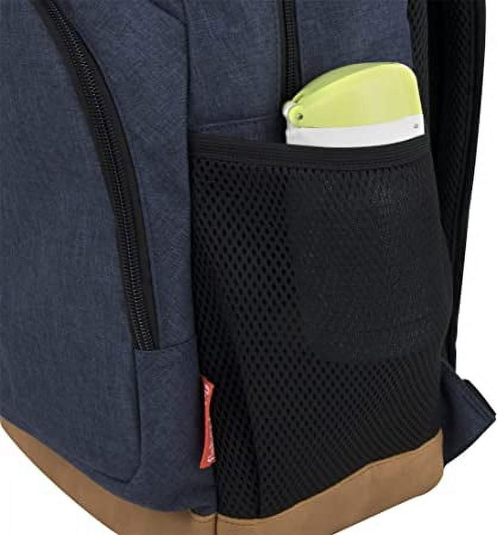Fisher-Price Fastfinder Multipocket Grey Diaper Bag Backpack with Changing Pad and Stroller Straps (Blue)
