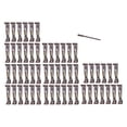 thumbnail image 2 of Abrazaderas para canalones de 5 pulgadas, soportes para canalones para reparación de canalones, resistentes, para canalones hundidos 55 piezas, 2 of 9