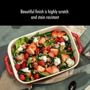 Staub Ceramic 3-pc Rectangular Baking Dish Set - Cherry