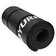 thumbnail image 1 of Tapete de Yoga YR, Tapetes de Ejercicio de Pilates de Espuma de Alta Densidad de 1 Pulgada de Espesor, 76 Pulgadas de Largo, Negro con Bolsa, 1 of 8