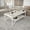 Ephesus White, variant on Firal 43'' Triangle Tv Stand, Sapphire Oak White